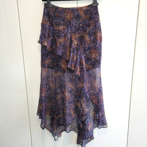Veronica Beard Dresses & Skirts - Veronica Beard Trixie Silk Illusion Skirt Size 0